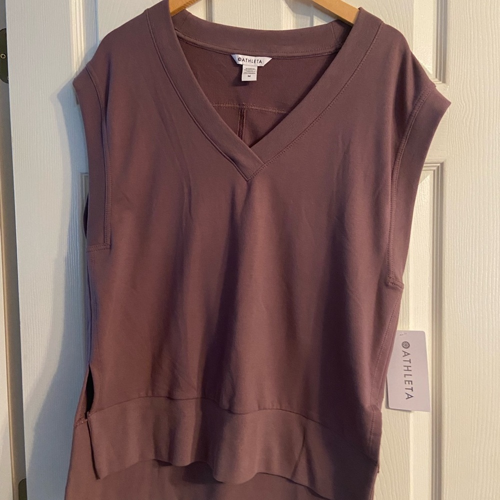 Athleta Women's Mauve Muscle Tee NWT